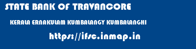 STATE BANK OF TRAVANCORE  KERALA ERNAKULAM KUMBALANGY KUMBALANGHI  ifsc code